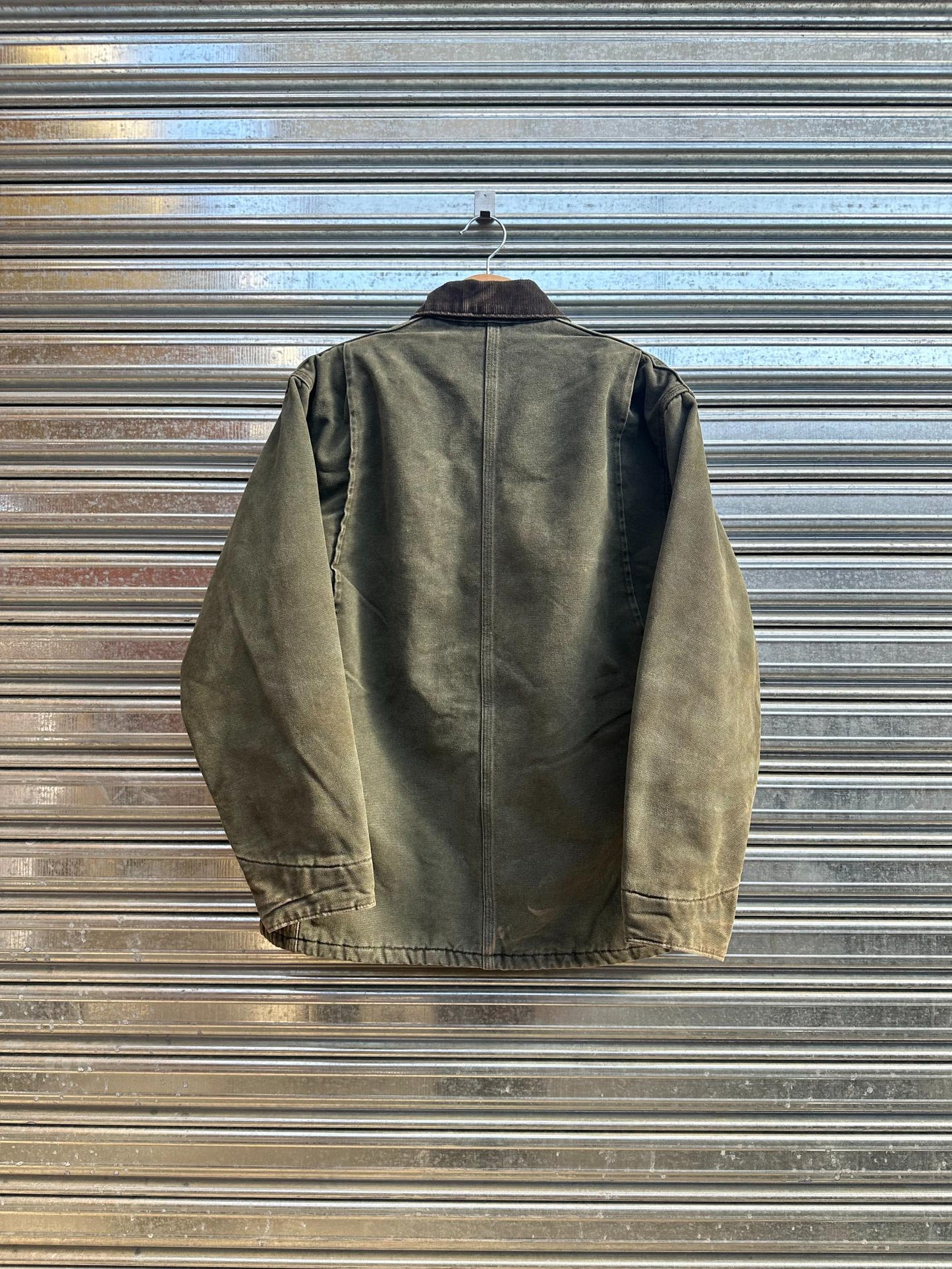 (M) Campera Cahartt Chore Jacket Wool Linned "Moss Green"