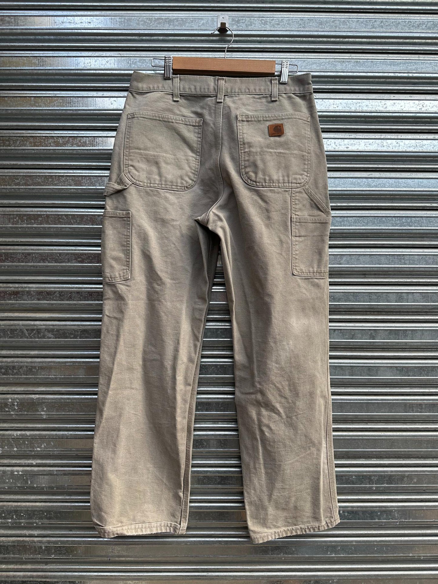 (32) Carpintero Carhartt Beige/Gris "32x32"