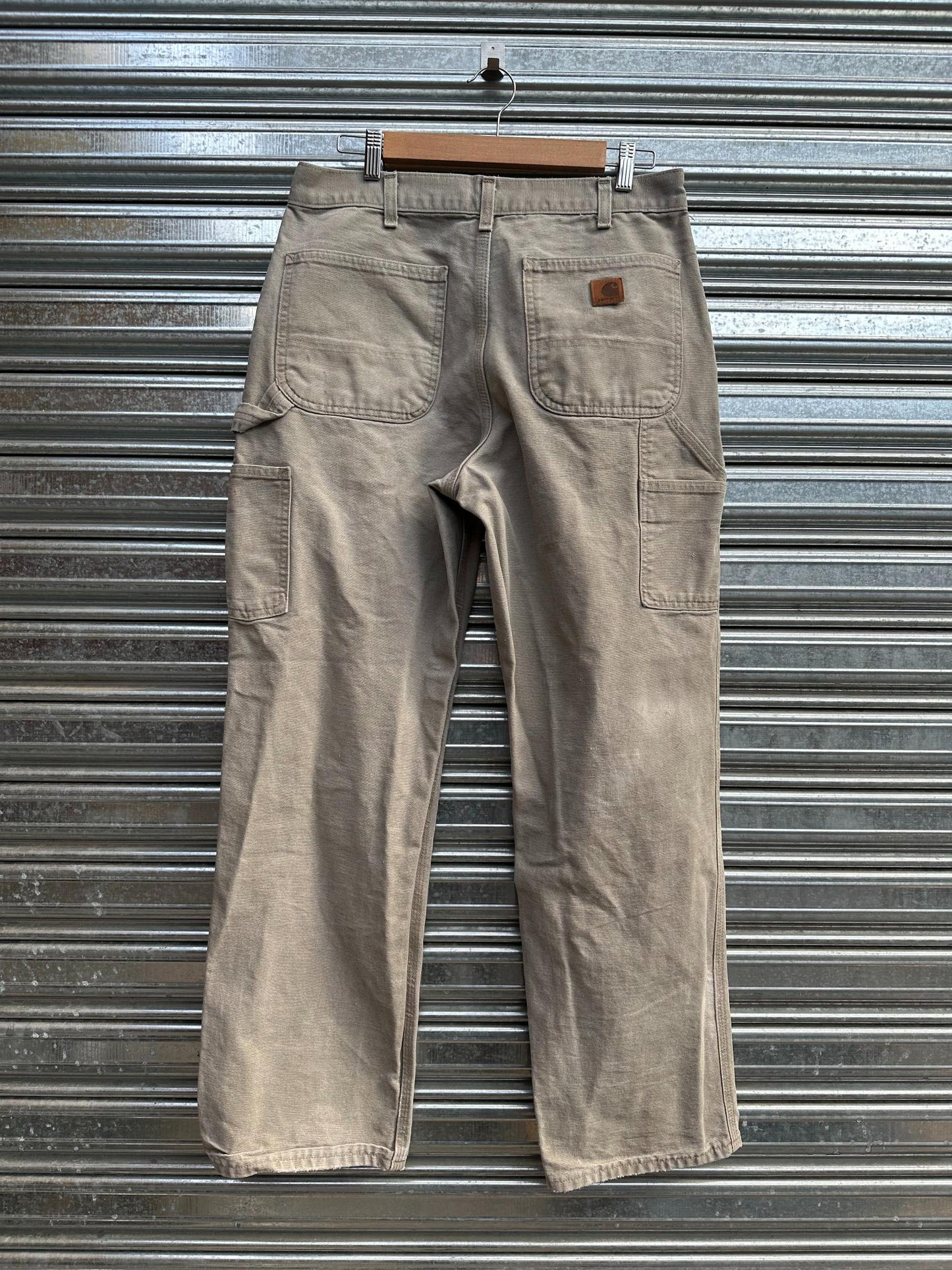 (32) Carpintero Carhartt Beige/Gris "32x32"
