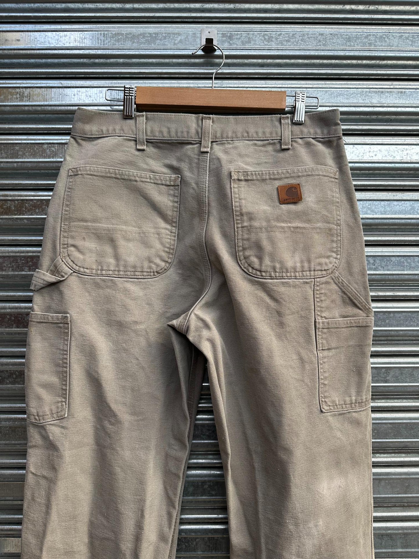 (32) Carpintero Carhartt Beige/Gris "32x32"