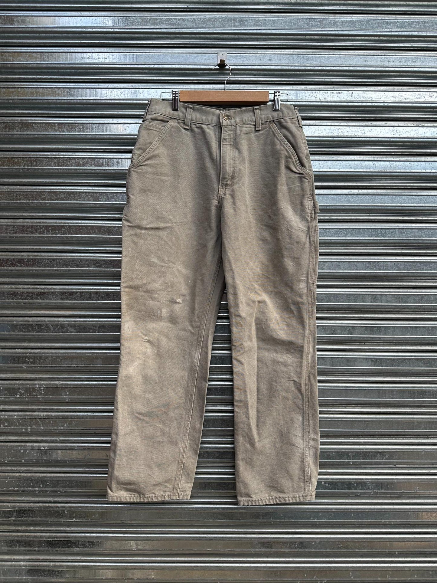 (32) Carpintero Carhartt Beige/Gris "32x32"