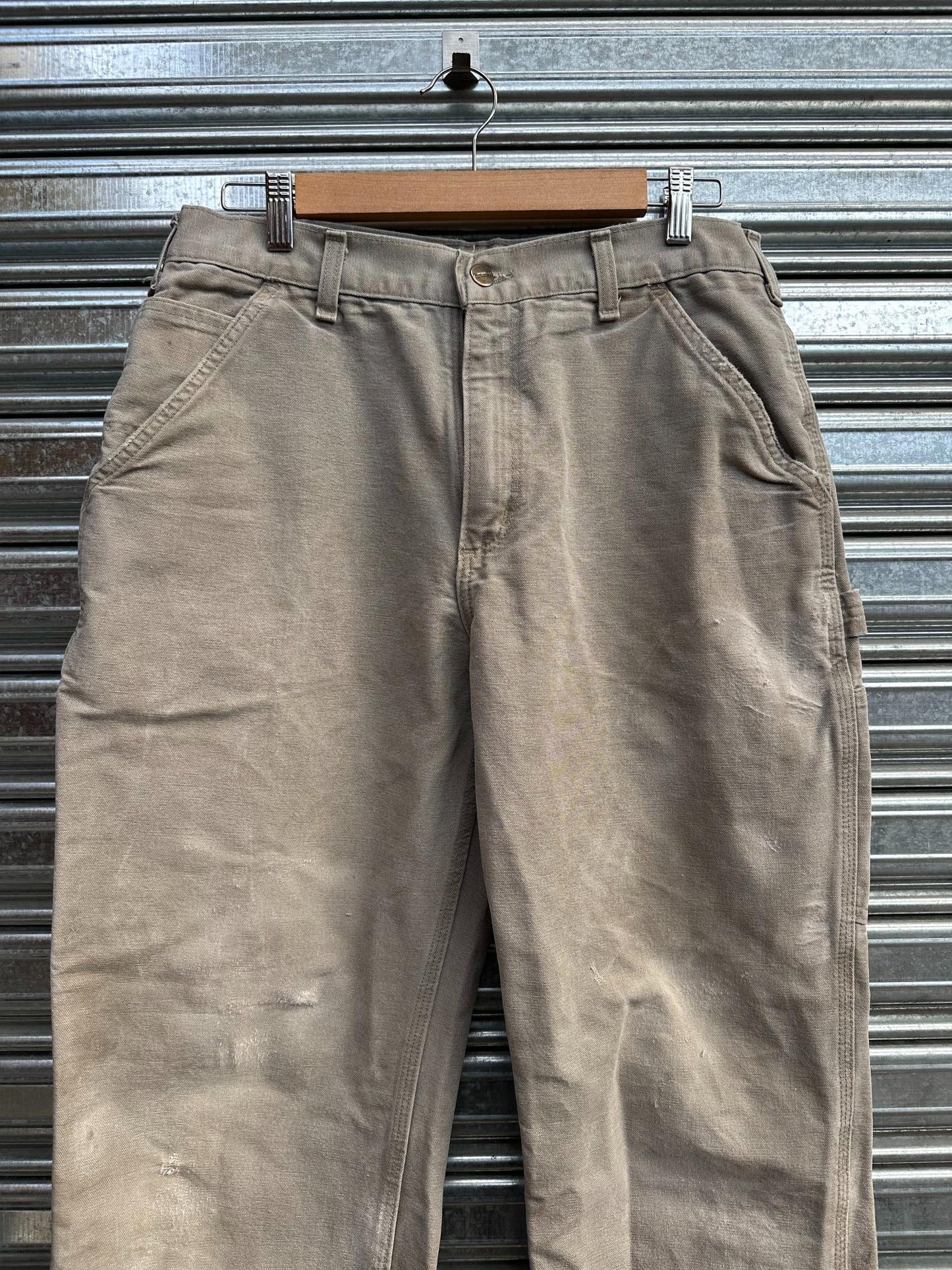 (32) Carpintero Carhartt Beige/Gris "32x32"