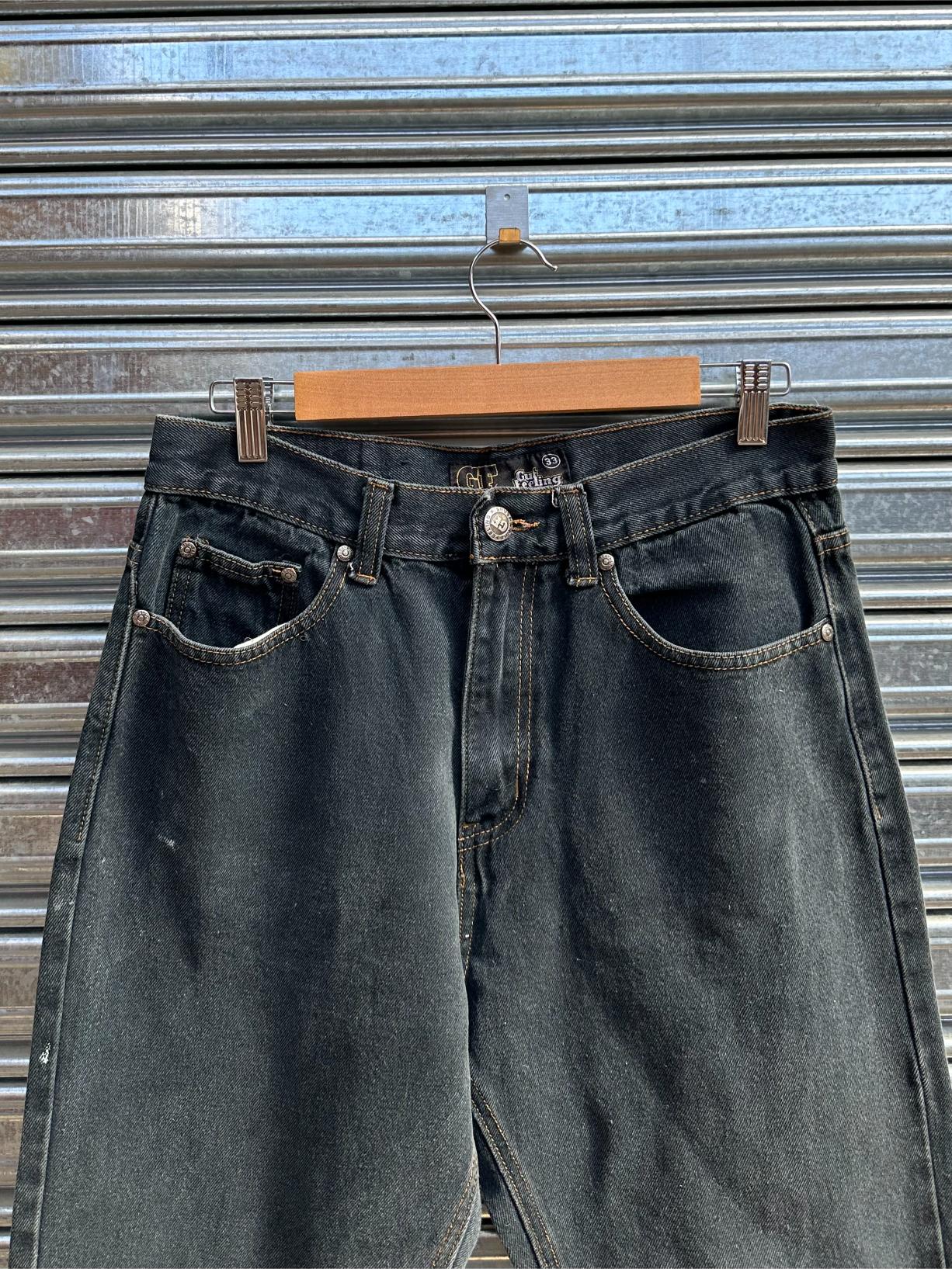 (33) Jean Vintage Gut Feeling Baggy "Raw Denim"