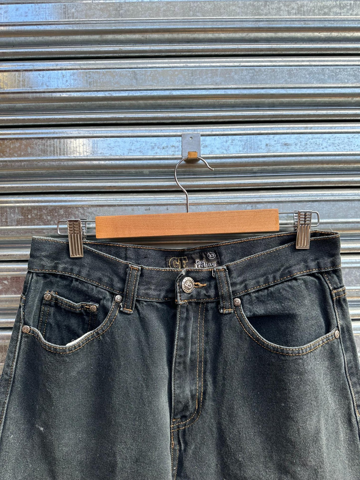 (33) Jean Vintage Gut Feeling Baggy "Raw Denim"