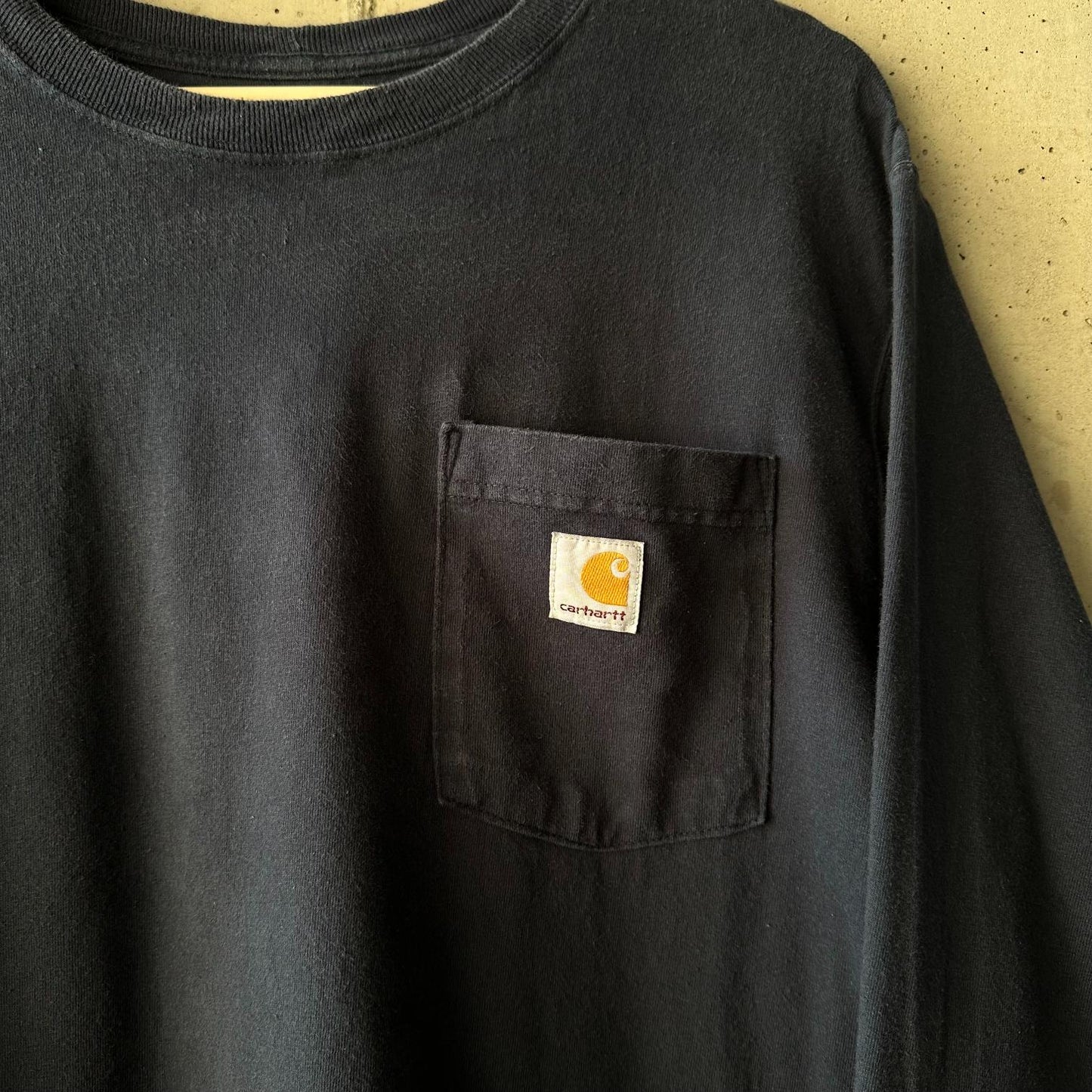 (L) Reme Carhartt Pocket Manga Larga "Blue"