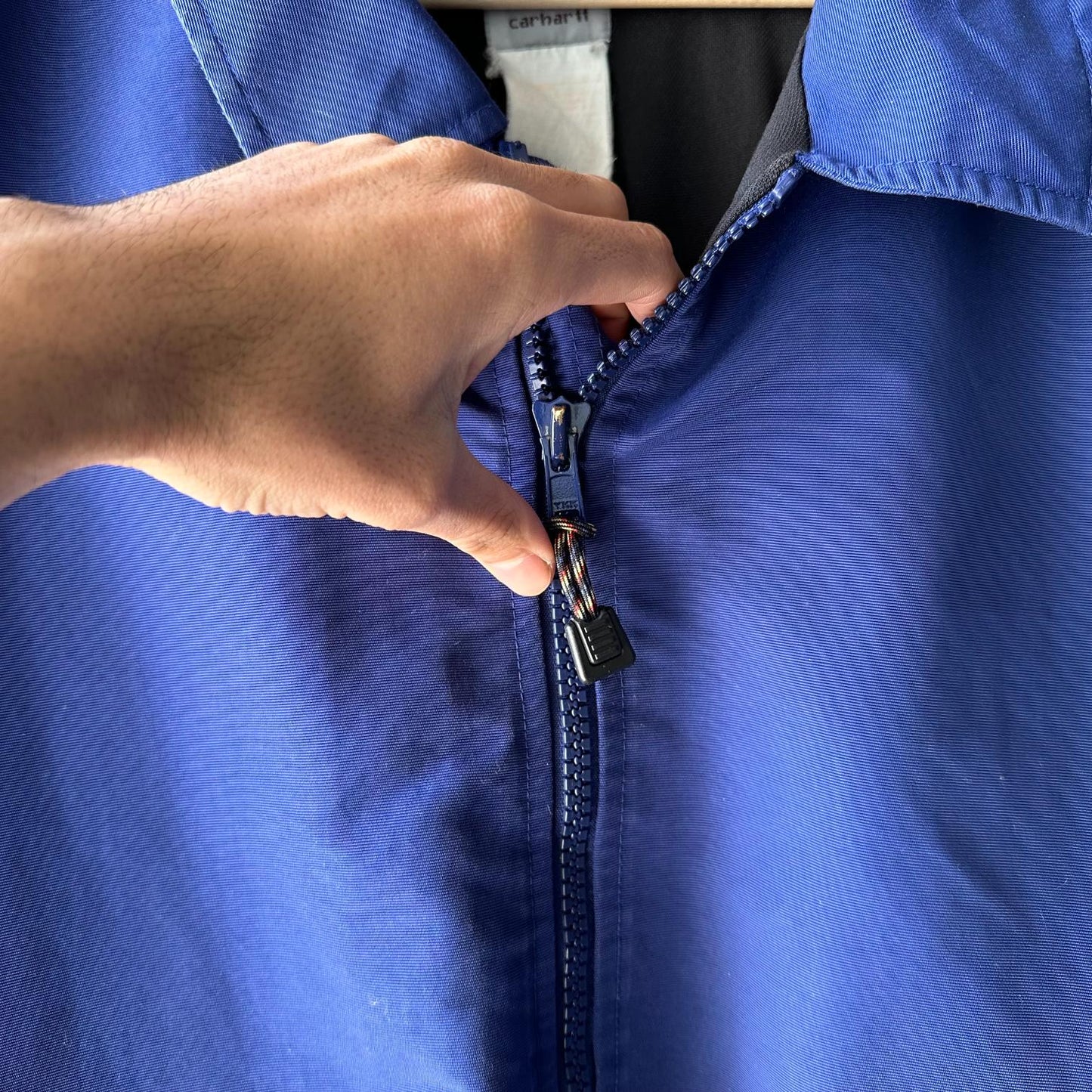 (XL) Campera Carhartt Harrington Azul