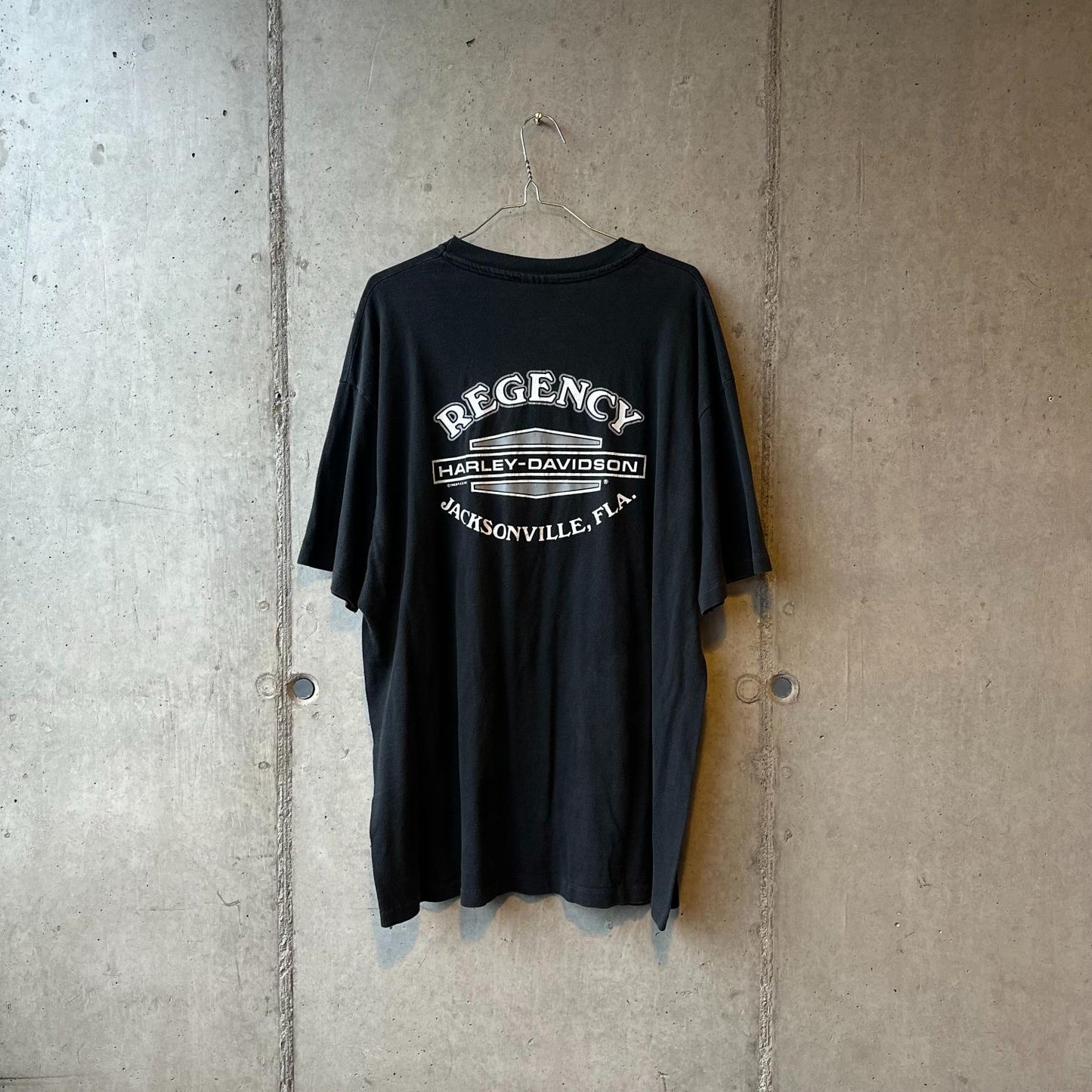 (XL) Reme Vintage 90s Harley Davidson "Worth The Wait / Regency " Single Stitch