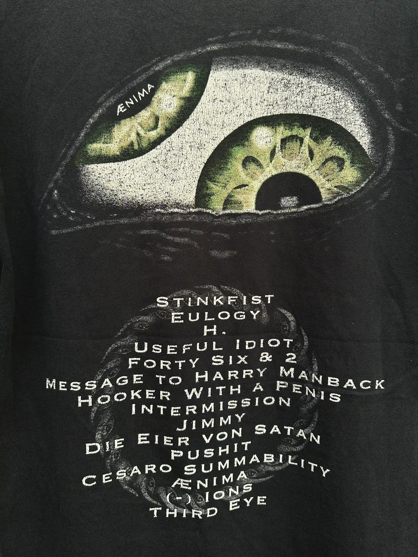 (M) Remera Manga Larga Tool "Third Eye" 00's/ Black