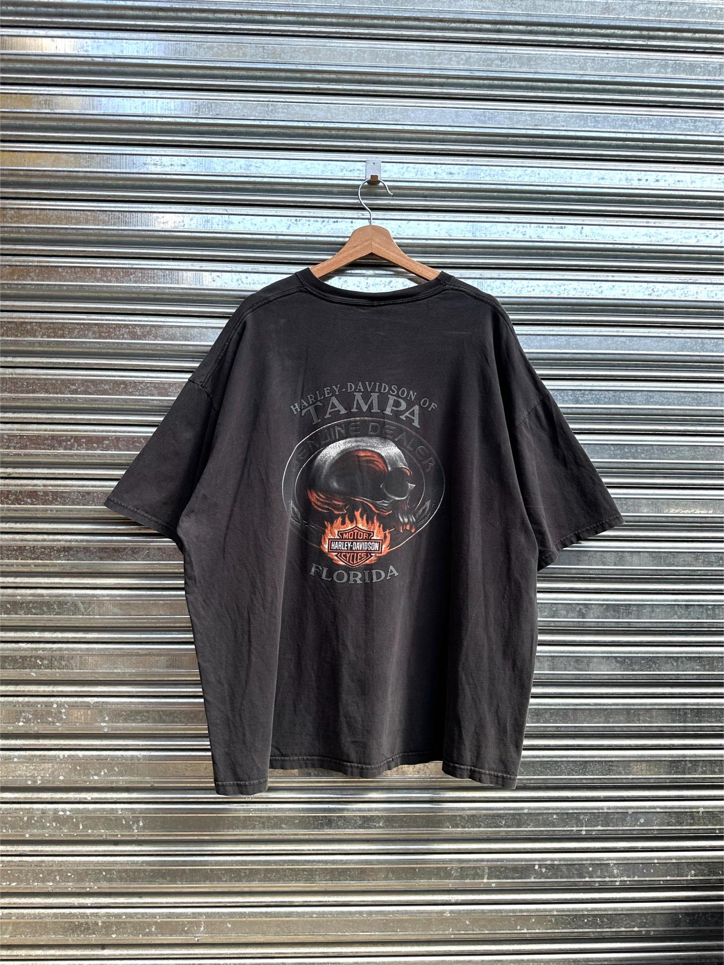 (XL) Reme Harley "Chrome Skull/Tampa"