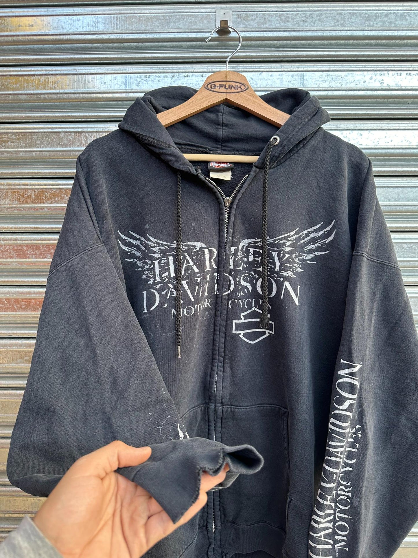 (XL) Campera Harley Davidson 2012 "Wings / Frog"