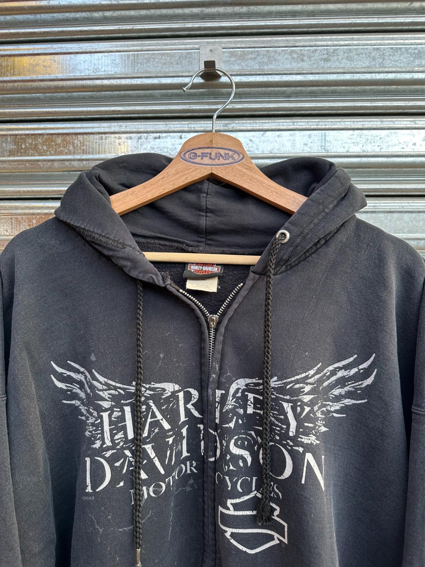 (XL) Campera Harley Davidson 2012 "Wings / Frog"