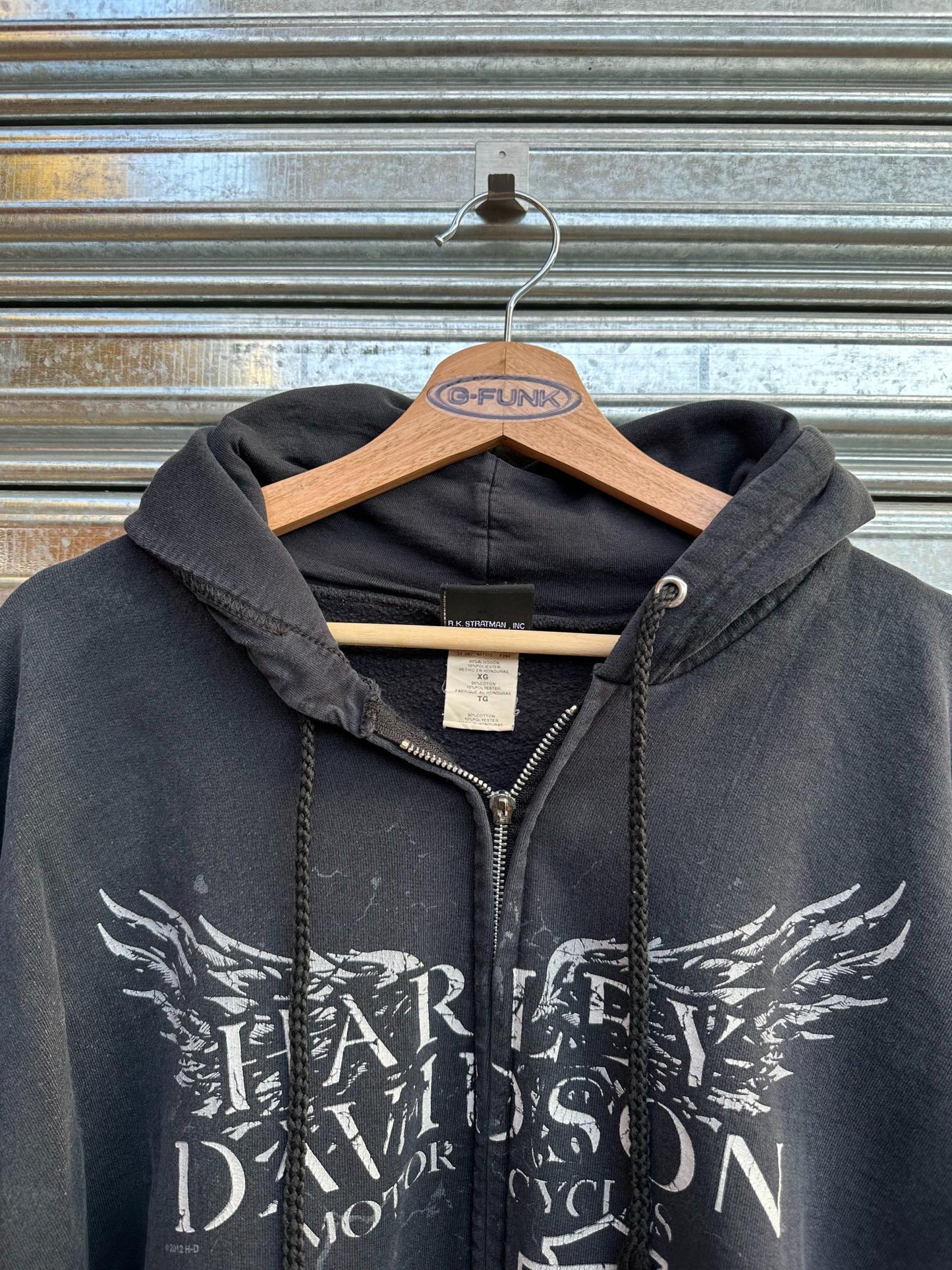 (XL) Campera Harley Davidson 2012 "Wings / Frog"