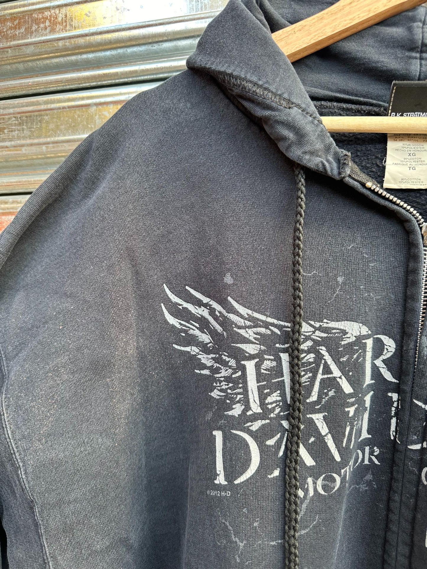 (XL) Campera Harley Davidson 2012 "Wings / Frog"