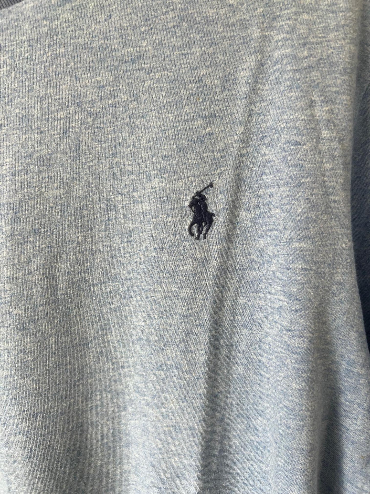 (M) Reme Manga Larga Ralph Lauren "Skyblue/Small Pony"