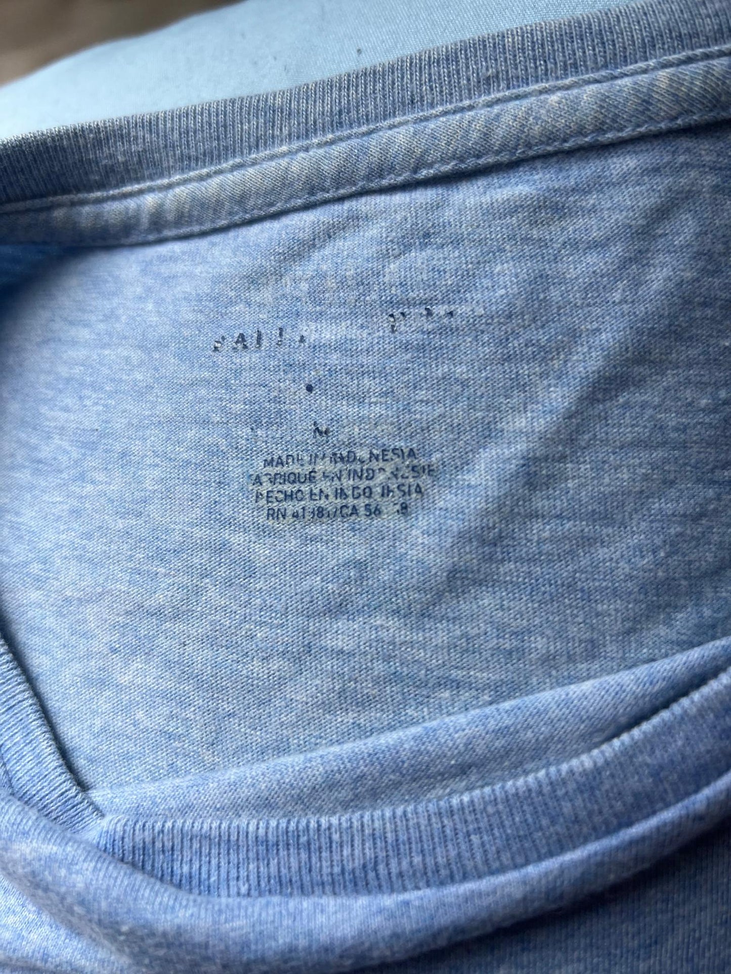 (M) Reme Manga Larga Ralph Lauren "Skyblue/Small Pony"