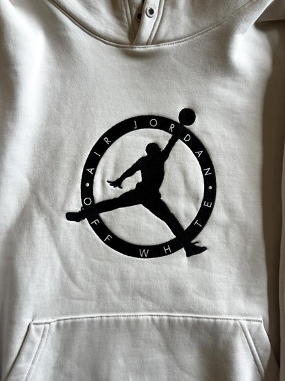 (XL) Hoodie OFF WHITE x Jordan White