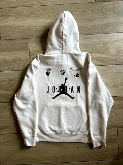 (XL) Hoodie OFF WHITE x Jordan White