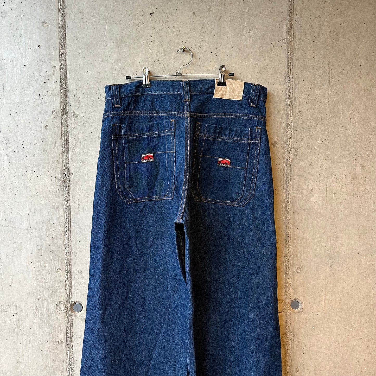 Jean Y2K Quiksand Super Baggy Skate Jeans "Deep Blue"