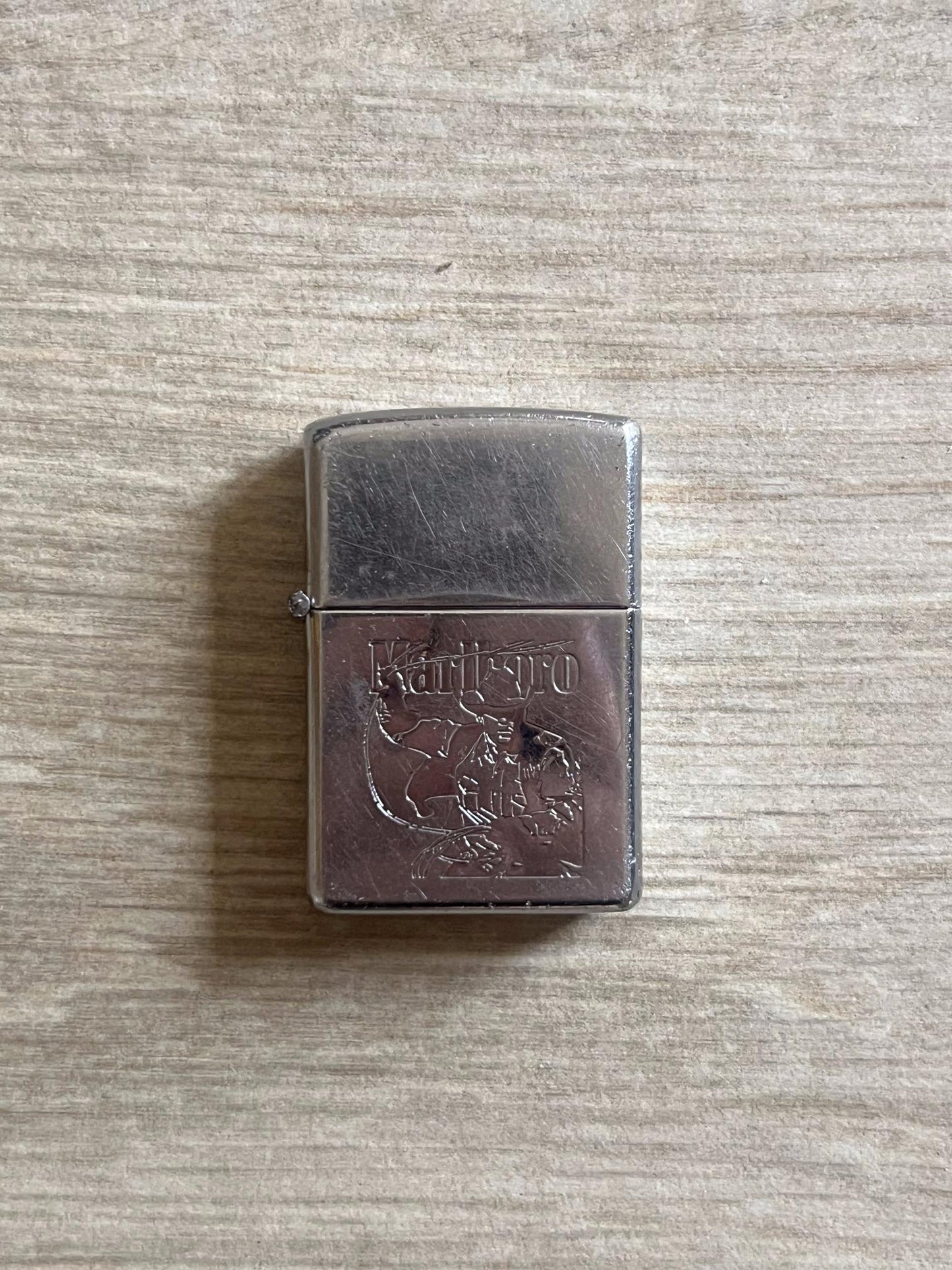 Vintage Lighter Marlboro X Zippo Cowboy