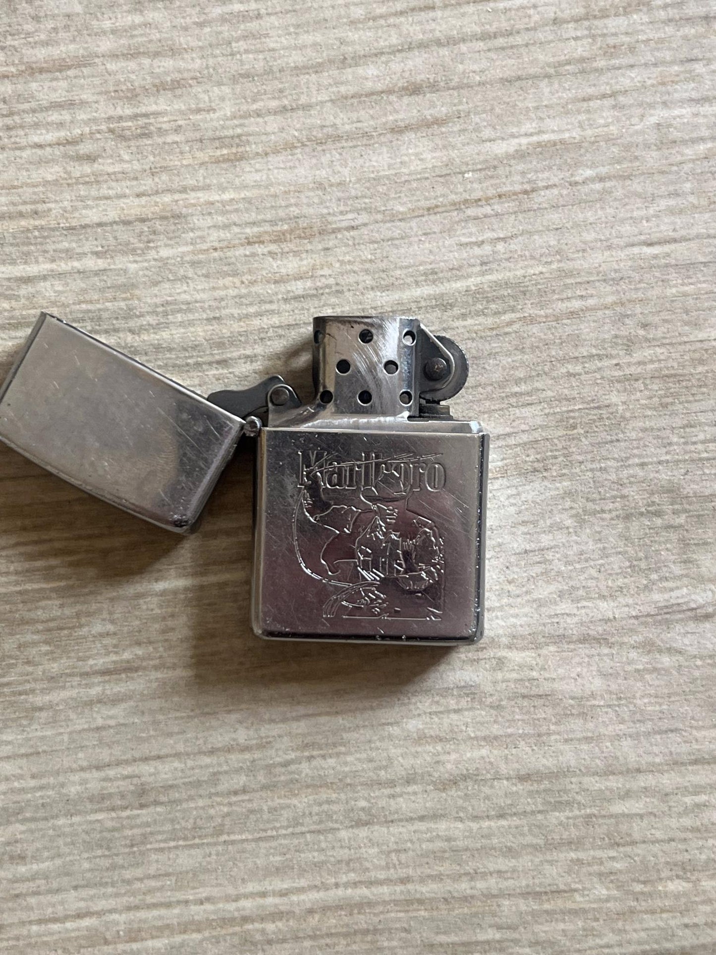 Vintage Lighter Marlboro X Zippo Cowboy