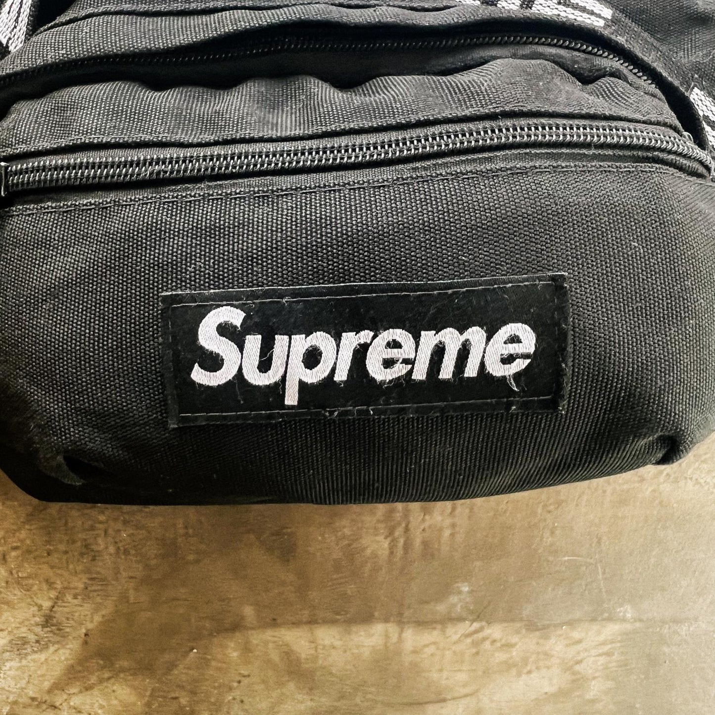 (U) Supreme SS18 Waist Bag Black