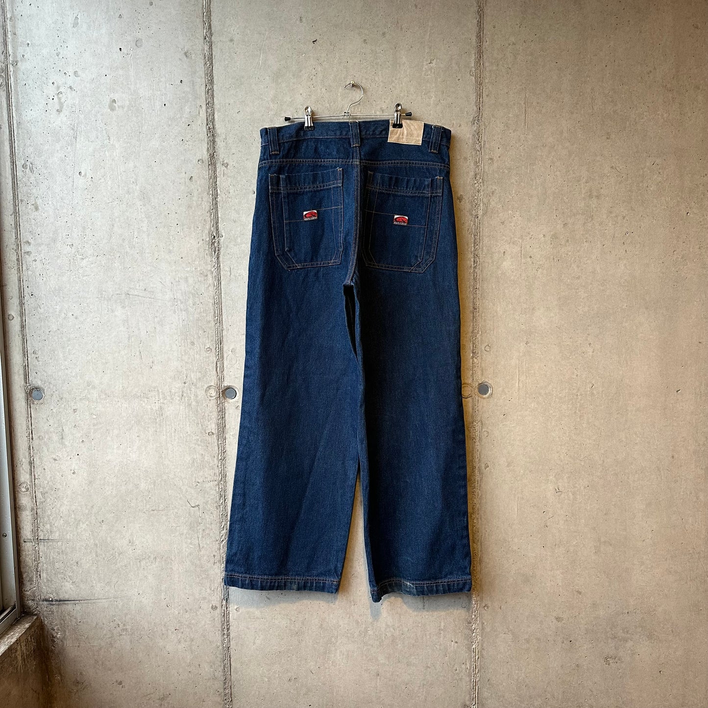 Jean Y2K Quiksand Super Baggy Skate Jeans "Deep Blue"