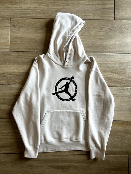 (XL) Hoodie OFF WHITE x Jordan White