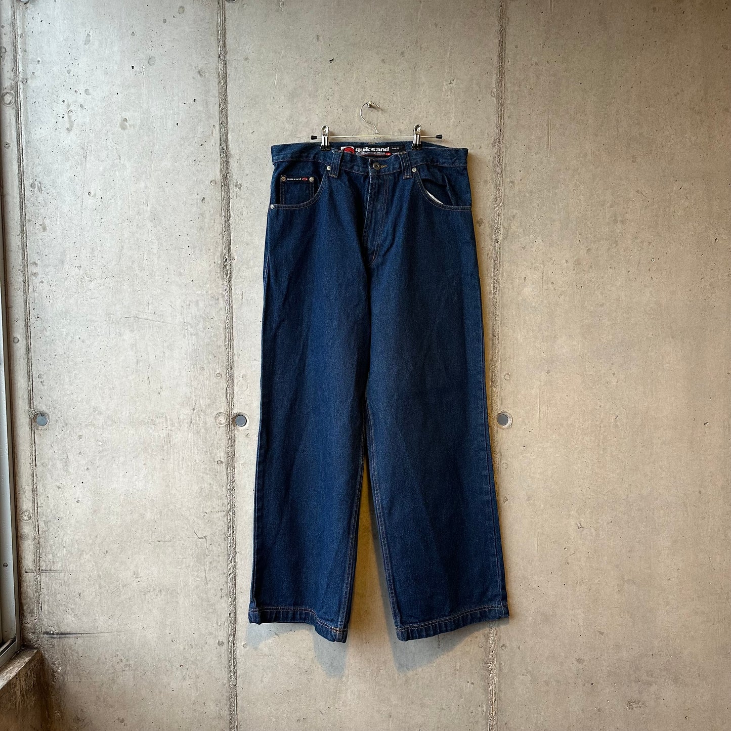 Jean Y2K Quiksand Super Baggy Skate Jeans "Deep Blue"