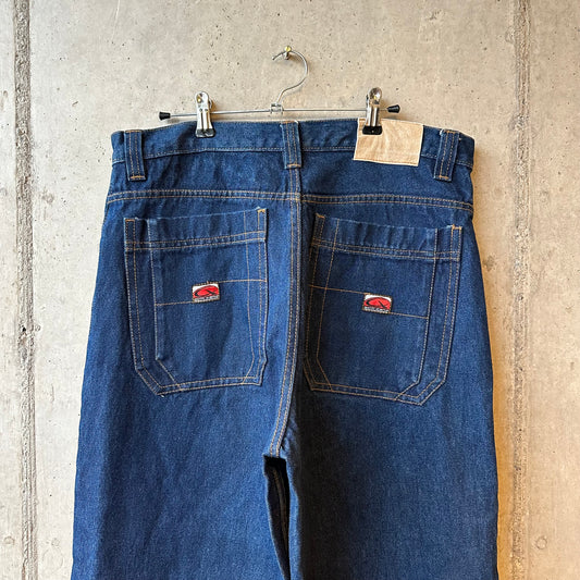 Jean Y2K Quiksand Super Baggy Skate Jeans "Deep Blue"