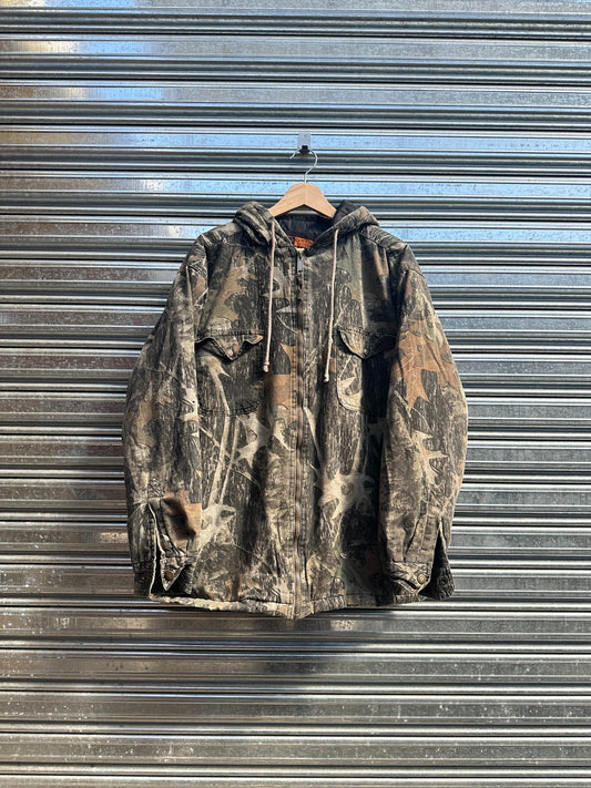 (L/XL) Campera con capucha Canyon Guide x Realtree