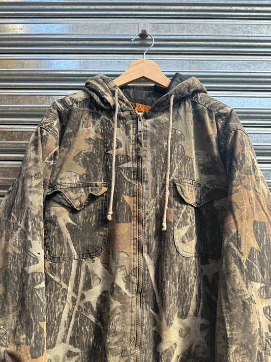 (L/XL) Campera con capucha Canyon Guide x Realtree