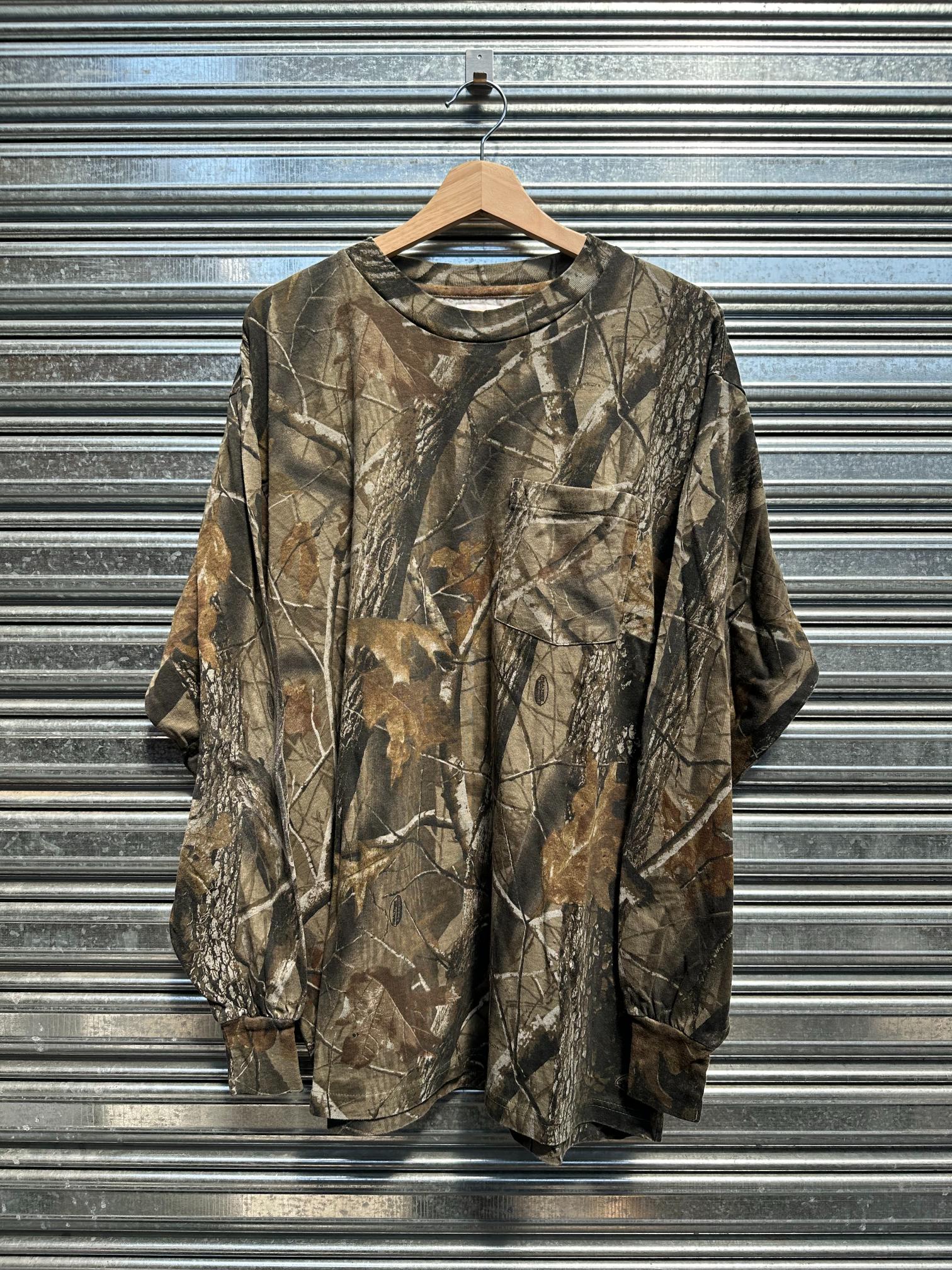 (XXL) Reme Manga Larga Wrangler Pro Gear x Realtree
