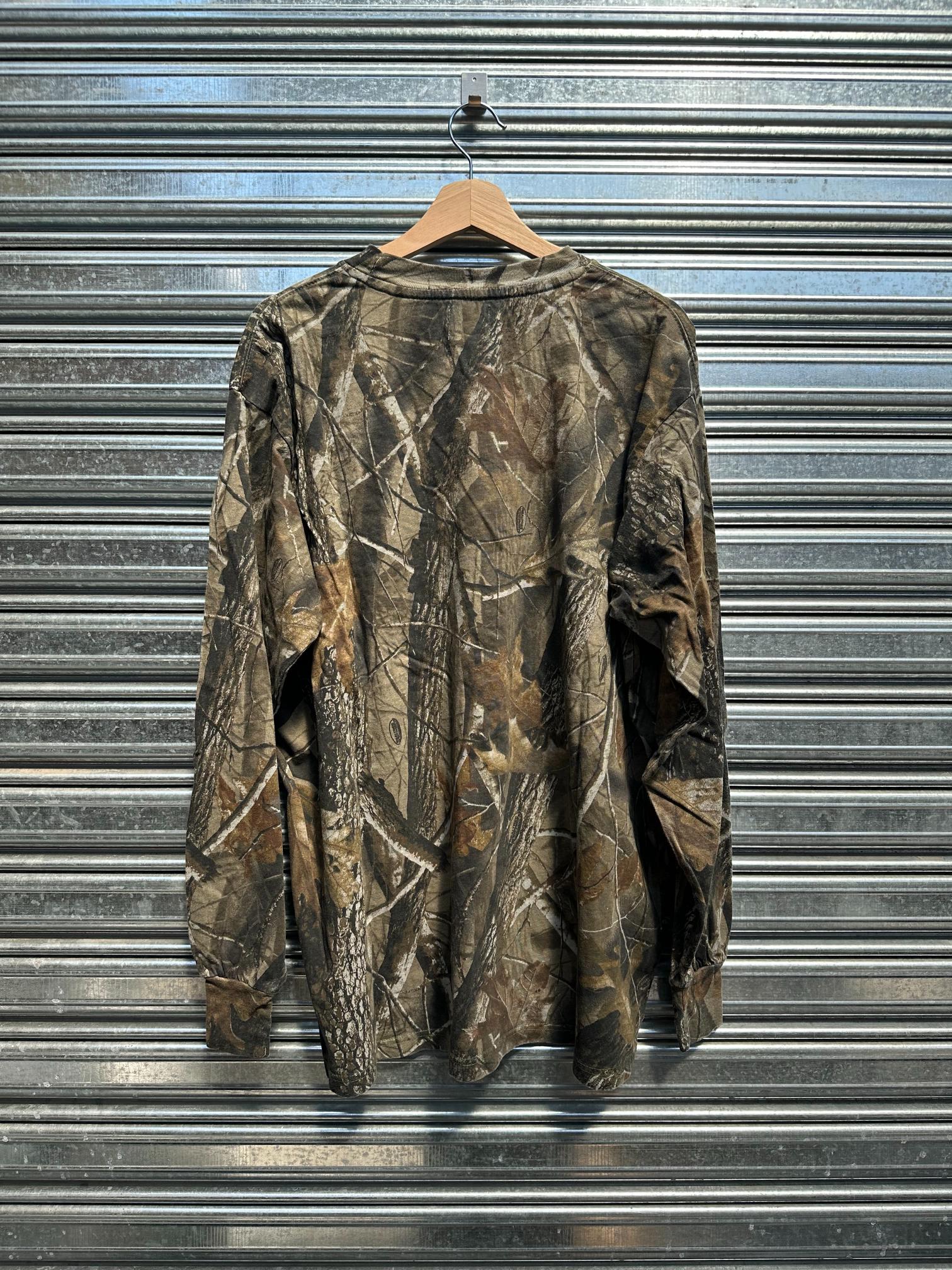 (XXL) Reme Manga Larga Wrangler Pro Gear x Realtree