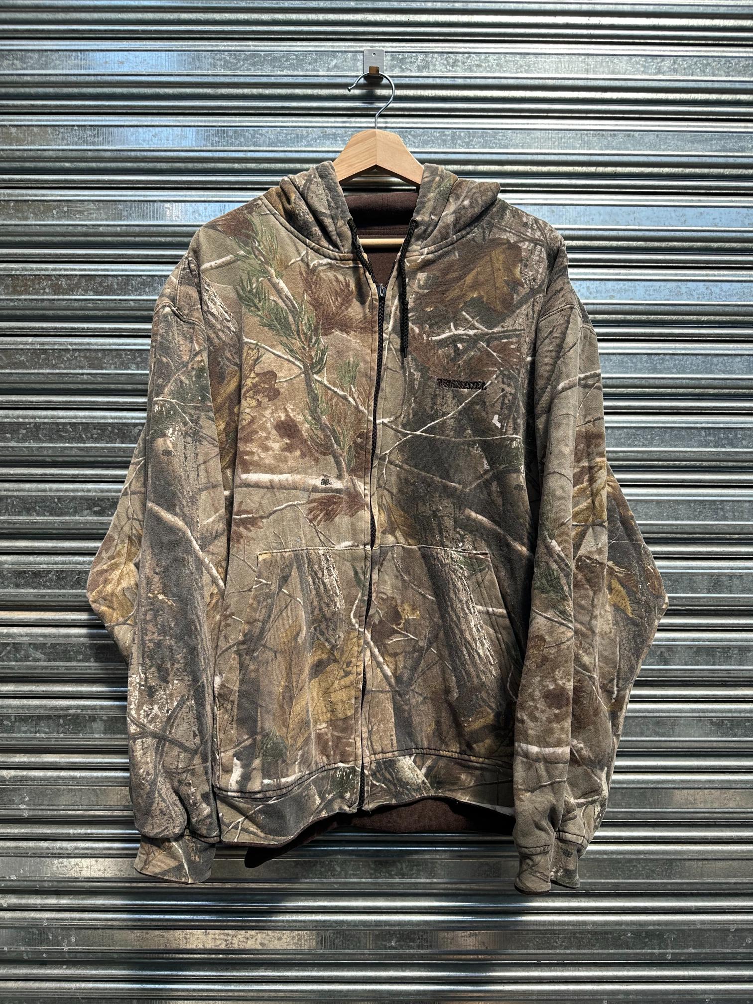 (L/XL) Campe Reversible con Capucha Winchester x Realtree