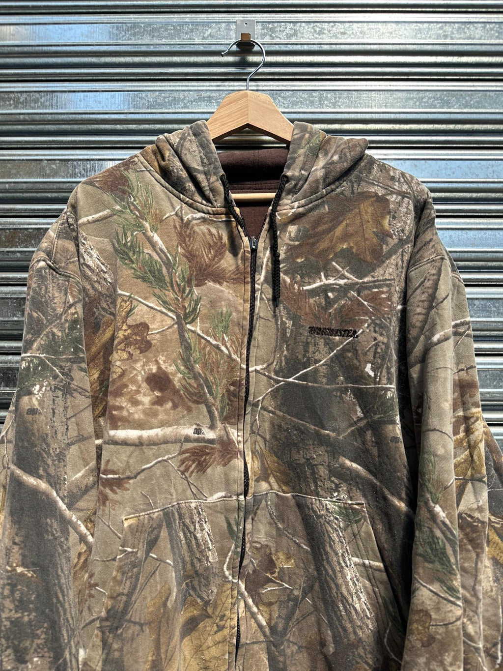(L/XL) Campe Reversible con Capucha Winchester x Realtree
