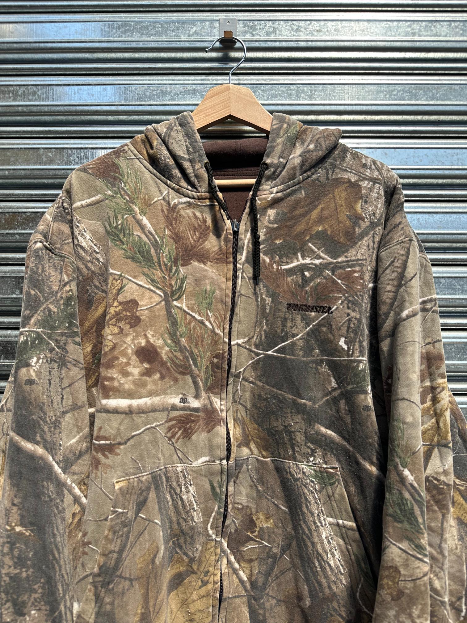 (L/XL) Campe Reversible con Capucha Winchester x Realtree