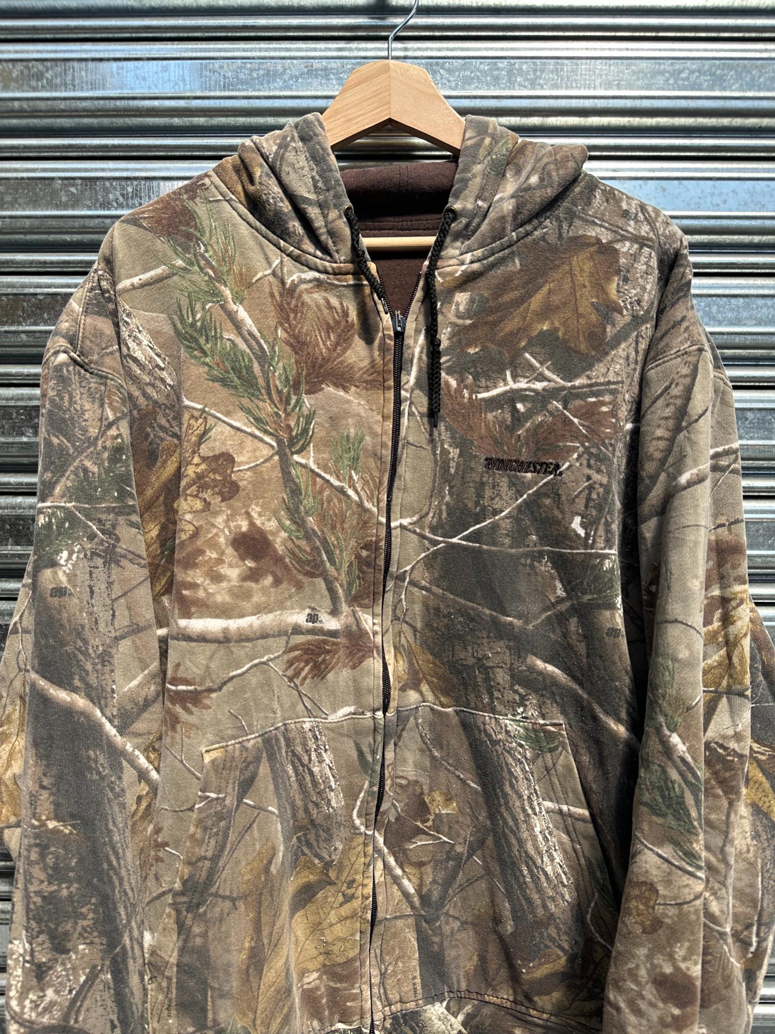 (L/XL) Campe Reversible con Capucha Winchester x Realtree