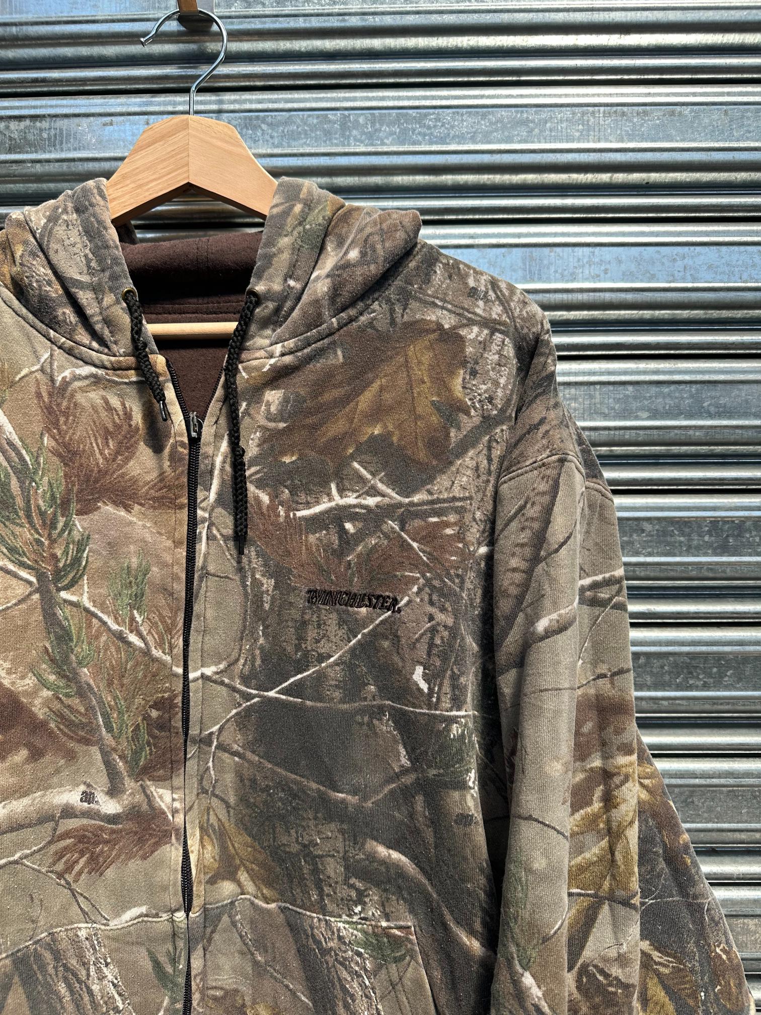 (L/XL) Campe Reversible con Capucha Winchester x Realtree