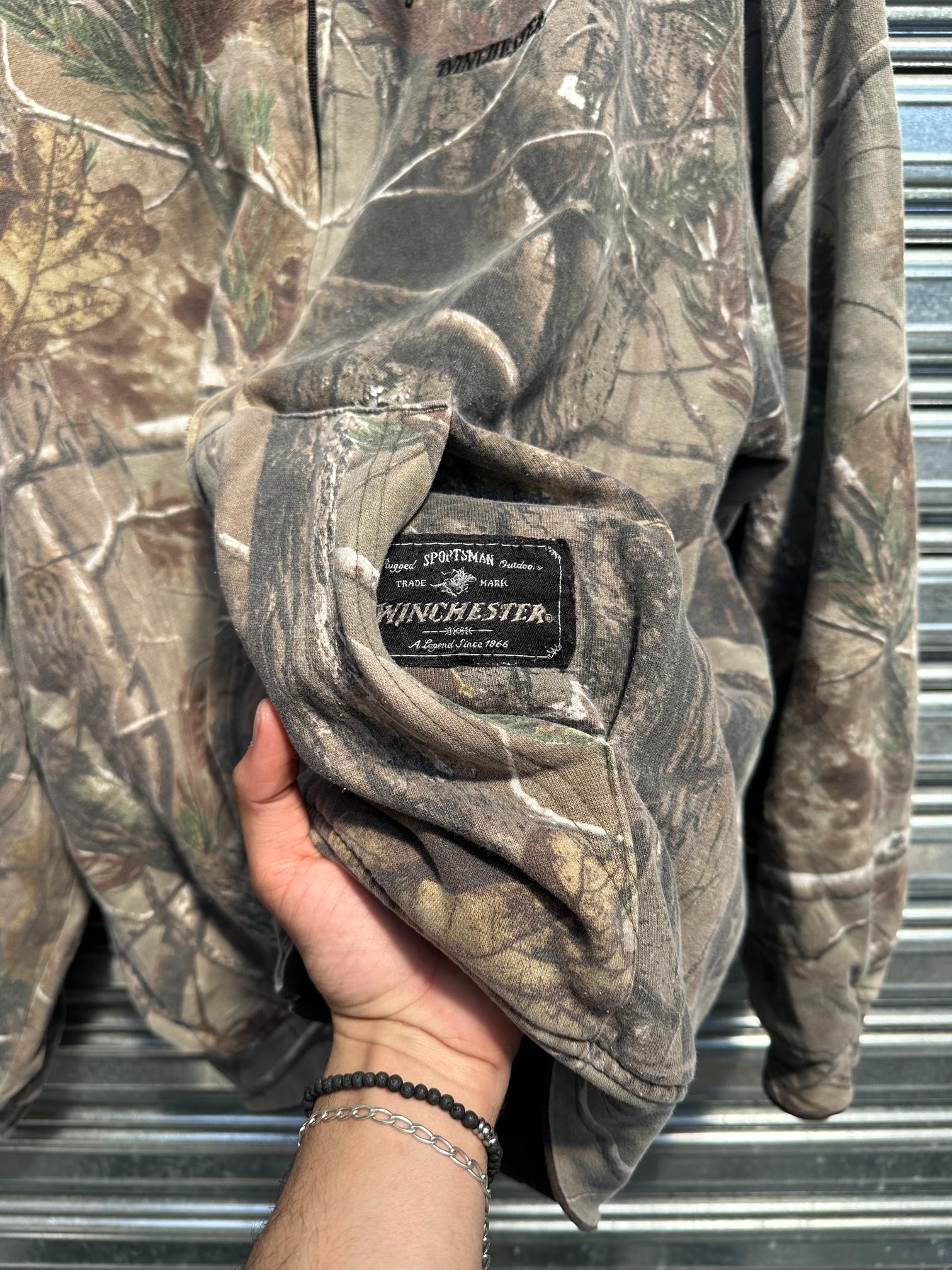 (L/XL) Campe Reversible con Capucha Winchester x Realtree