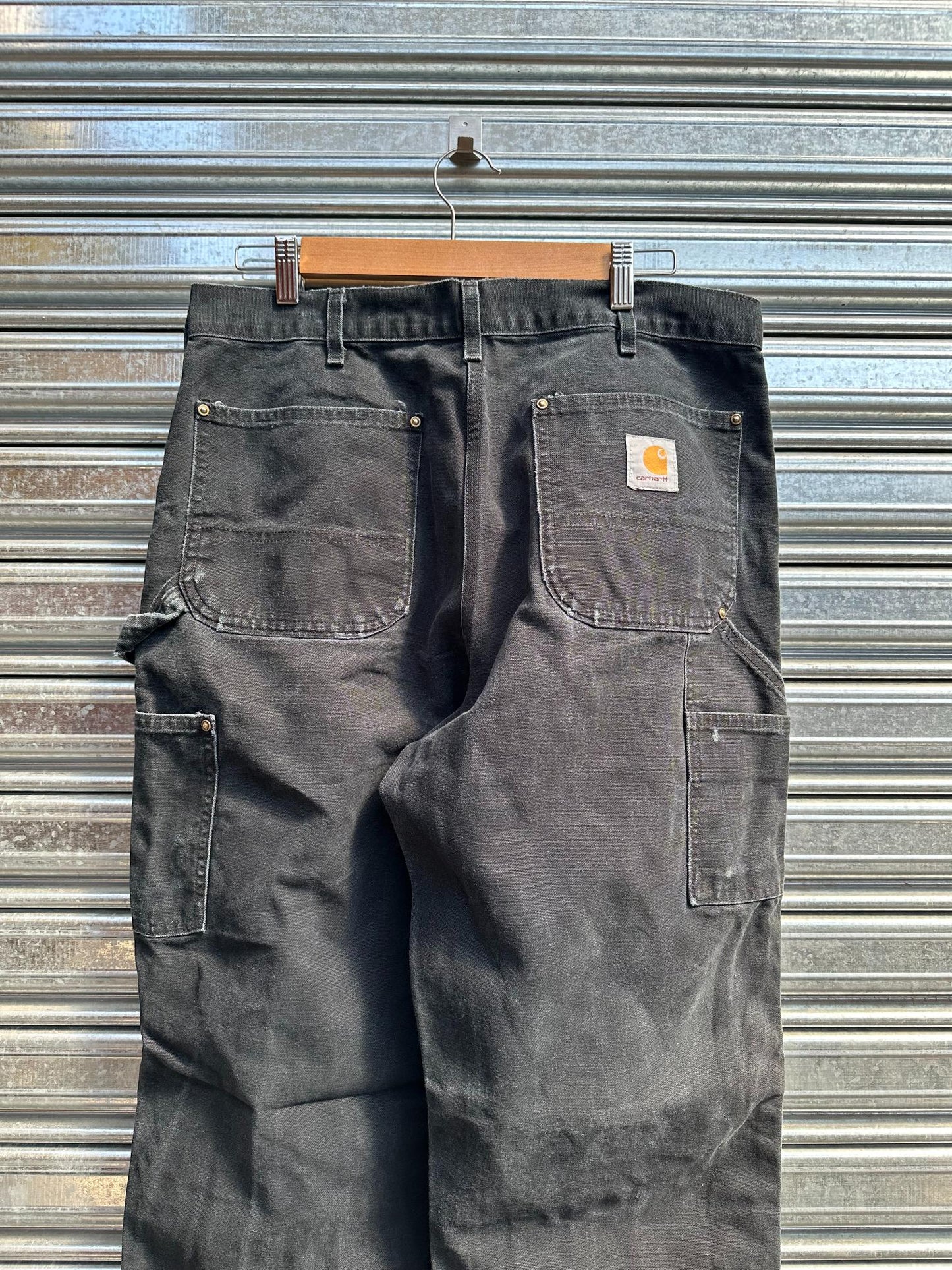 (34) Carpintero Carhartt Negro Double Knee