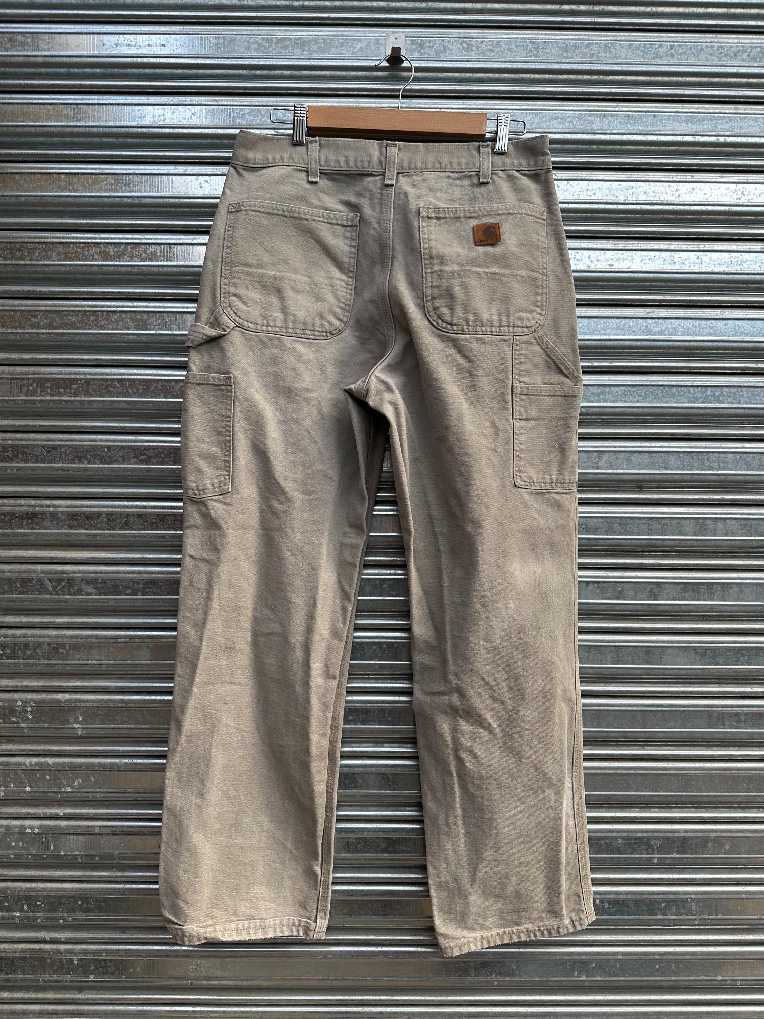 (32) Carpintero Carhartt Beige/Gris "32x32"