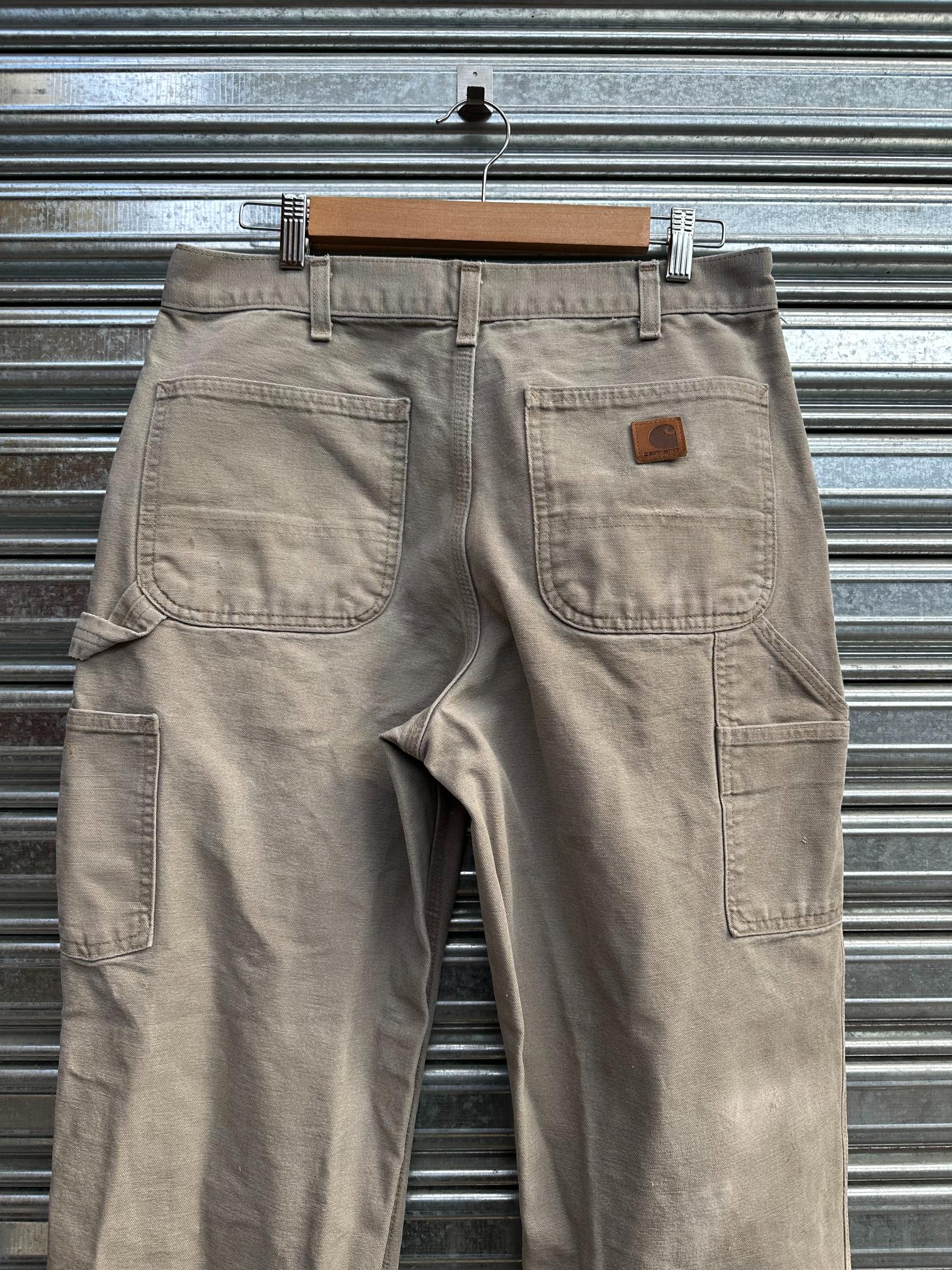 (32) Carpintero Carhartt Beige/Gris "32x32"