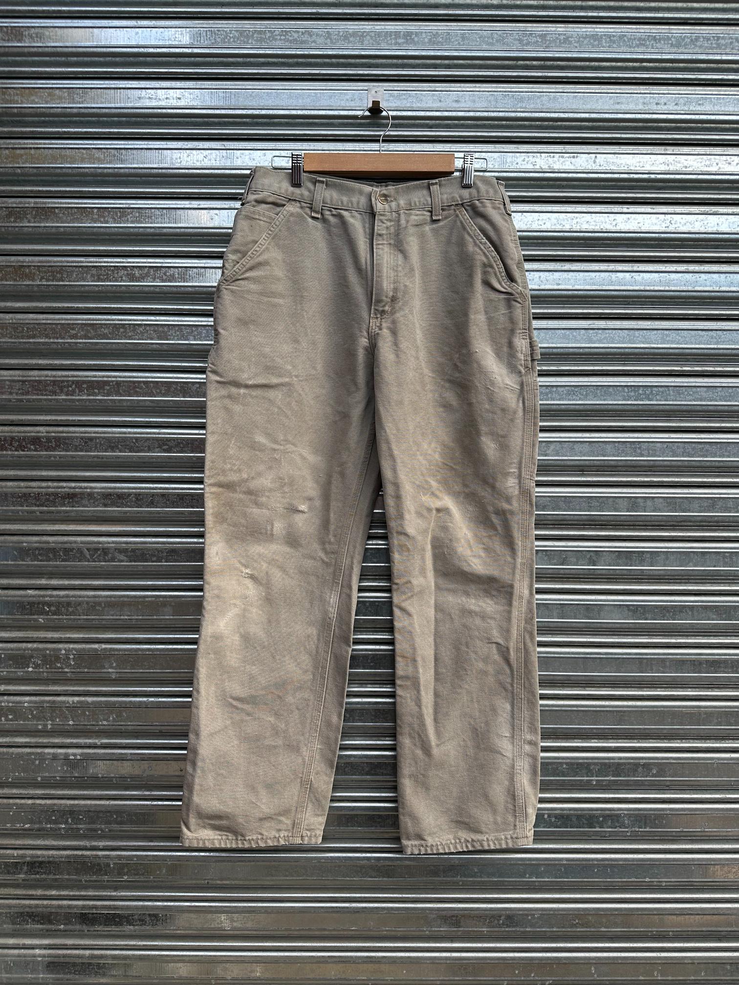 (32) Carpintero Carhartt Beige/Gris "32x32"