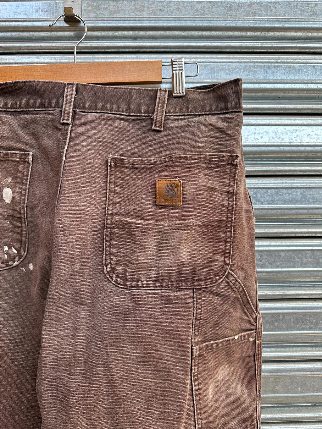 (40) Carpintero Carhartt "Destroyed/Repaired Brown"