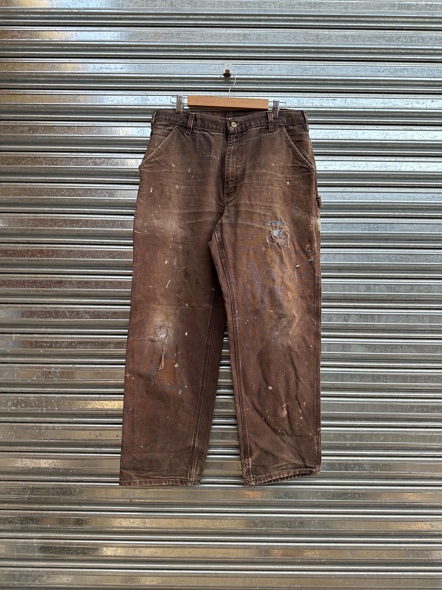 (40) Carpintero Carhartt "Destroyed/Repaired Brown"