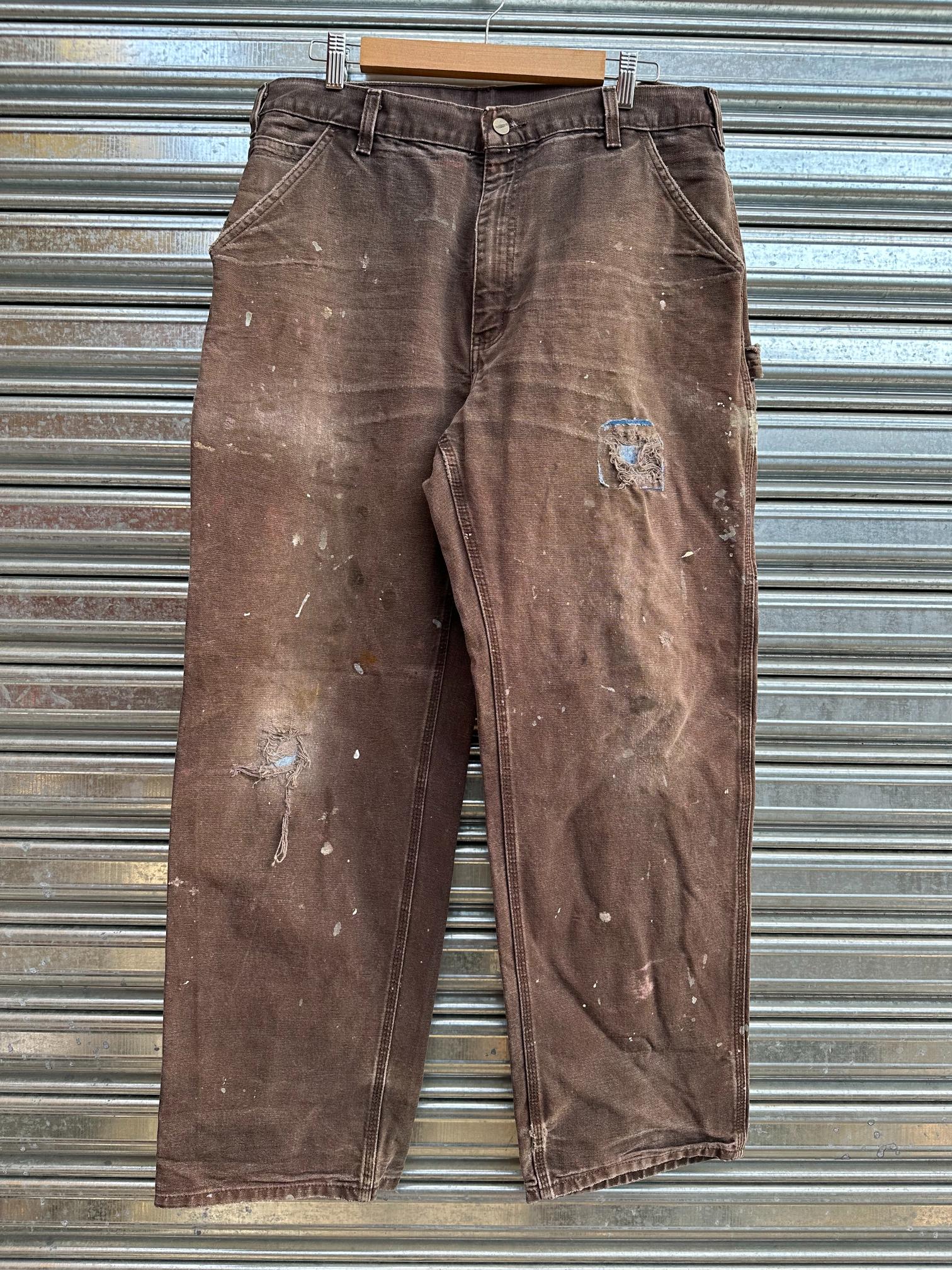 (40) Carpintero Carhartt "Destroyed/Repaired Brown"