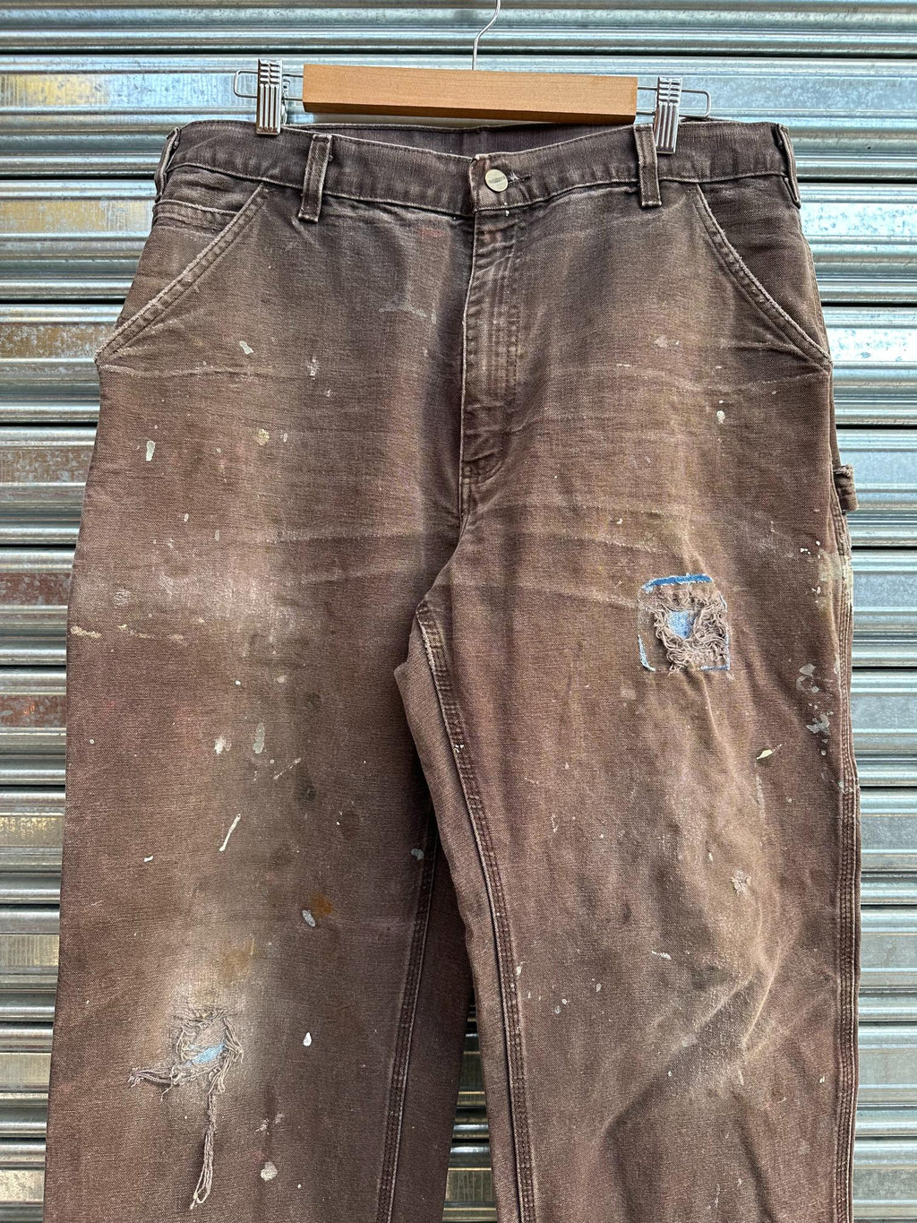(40) Carpintero Carhartt "Destroyed/Repaired Brown"
