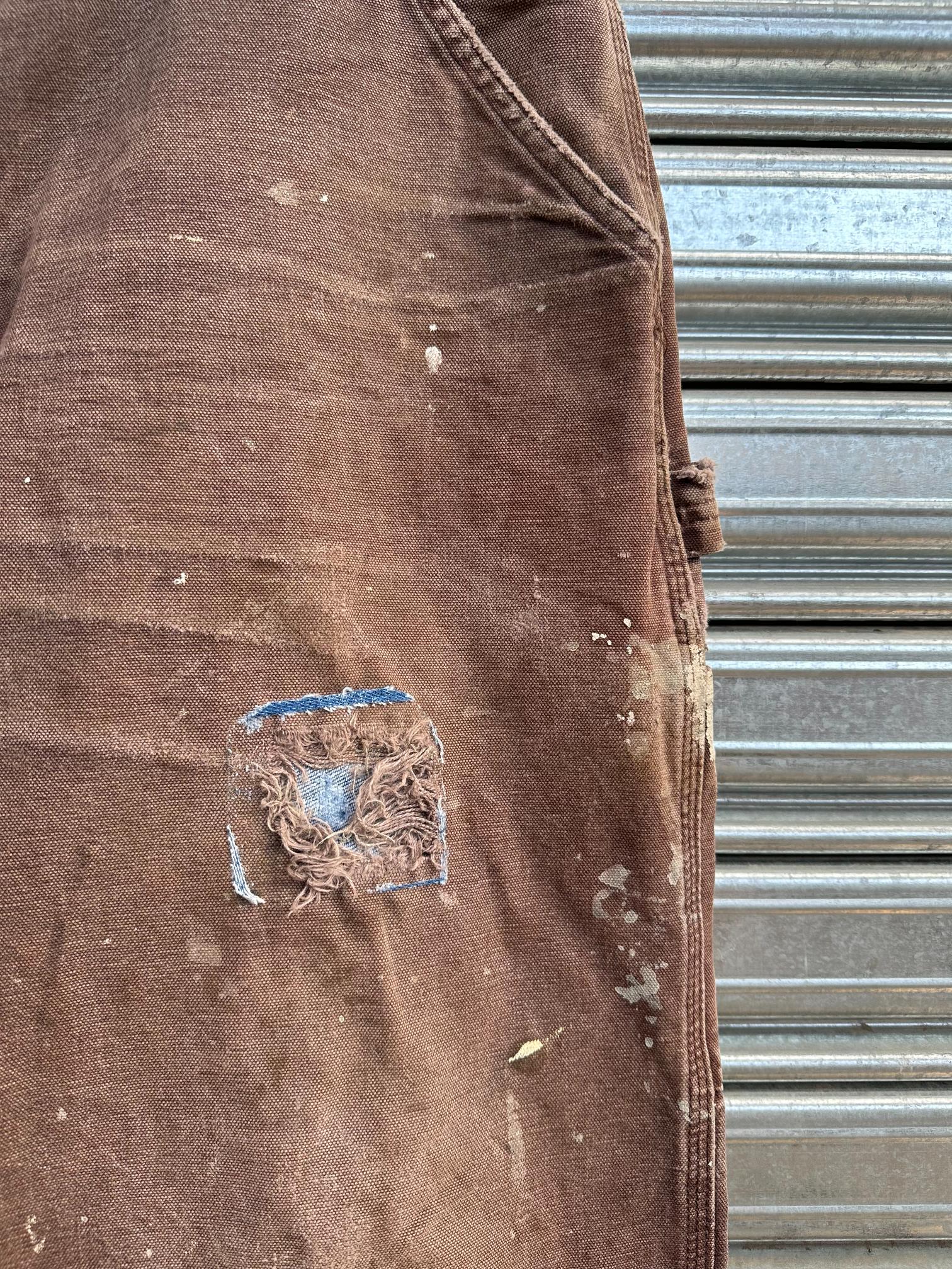 (40) Carpintero Carhartt "Destroyed/Repaired Brown"