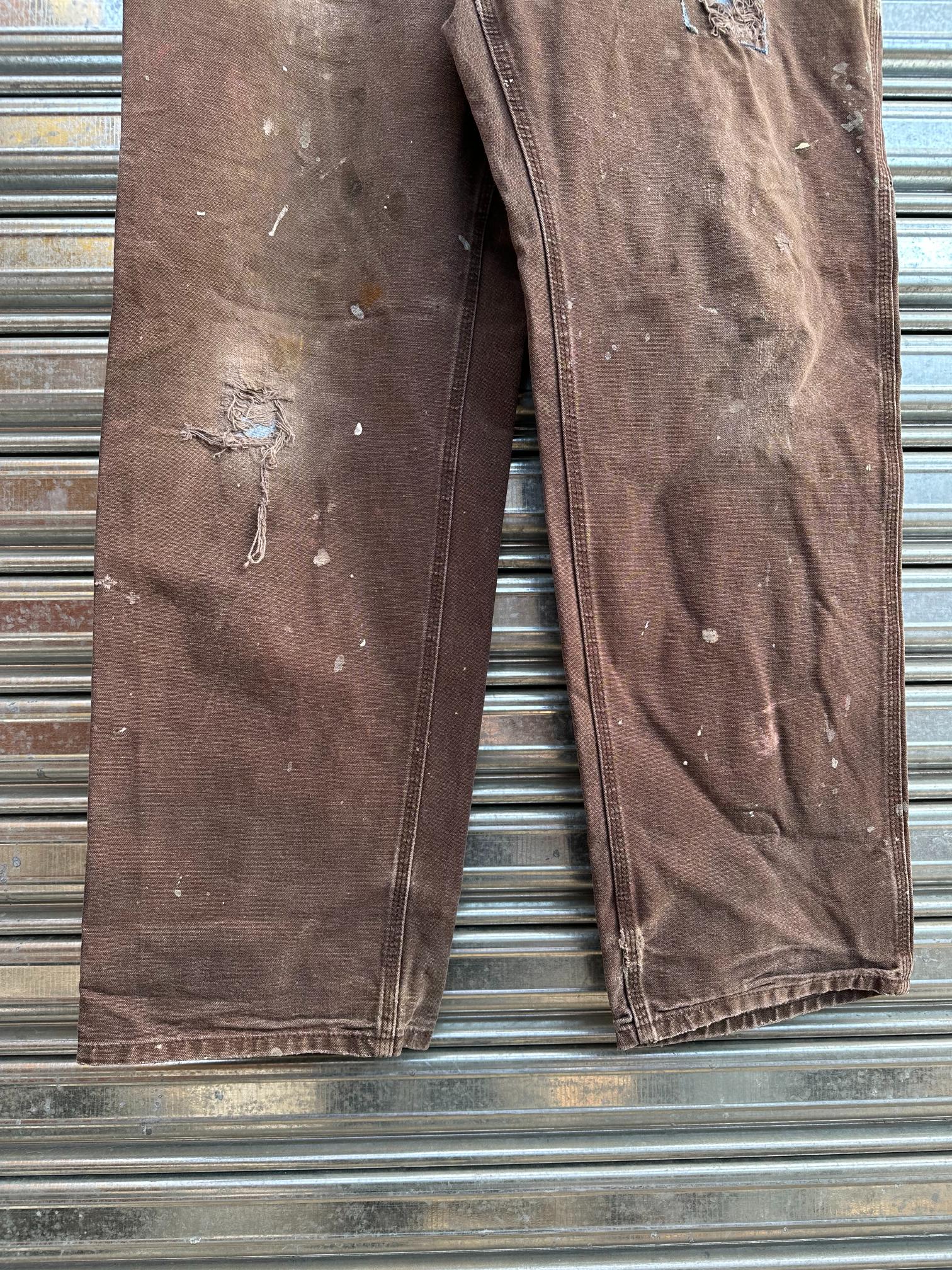 (40) Carpintero Carhartt "Destroyed/Repaired Brown"
