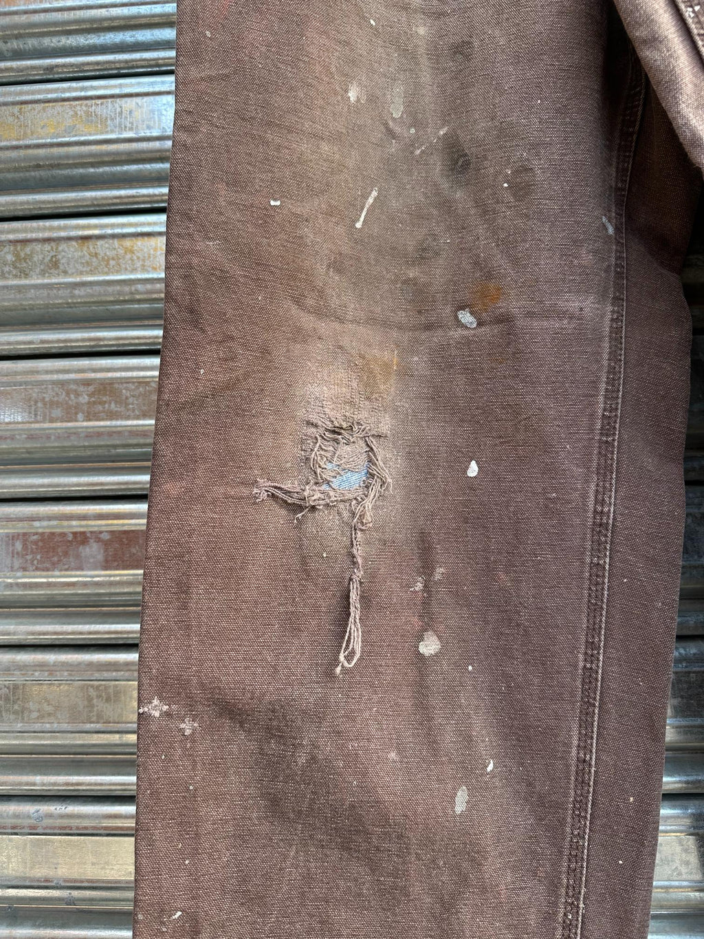 (40) Carpintero Carhartt "Destroyed/Repaired Brown"